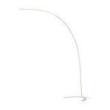 Minimalistic Danua LED floor lamp in white