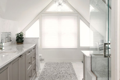 Inspiration for a timeless bathroom remodel in Other