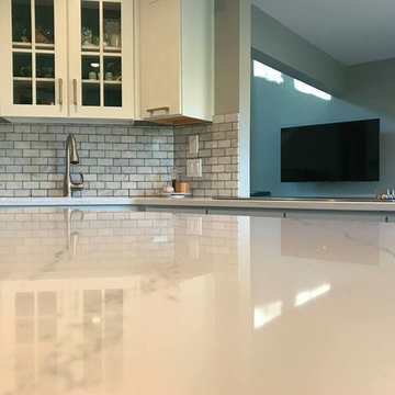 White Kitchen Countertop