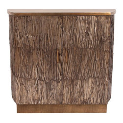 Champagne Bronze Buffet - Buffets And Sideboards