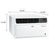 Energy Star 9,500 BTU 115V Dual Inverter Window Air Conditioner, Wi-Fi Control