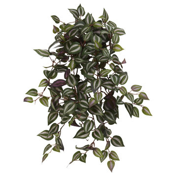 23" Wandering Jew Hanging Artificial Plant, Set of 4