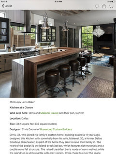 Flat Kitchen Island Or Step Up Island
