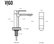 VIGO Davidson Single Hole Bathroom Faucet, Matte Black