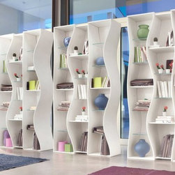 Onda Bookcase, Tonin Casa - Bookcases