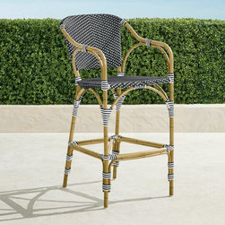 French Bistro Barstool Black - Bar Stools And Counter Stools