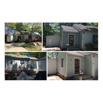 Charlotte HardiePlank Siding in Plaza Midwood by Belk Builders