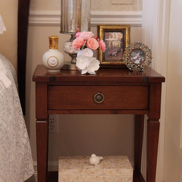 Tranquil transitional Master bedroom