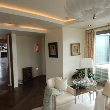 Venetian plaster Wilshire Corridor