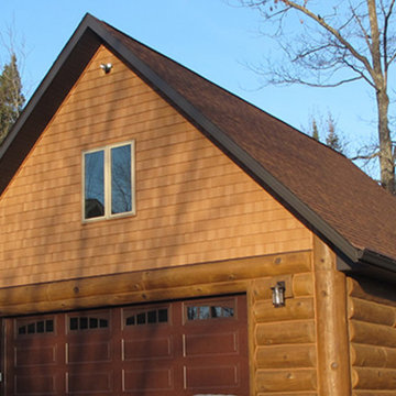Concrete Log Siding Homes