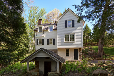 Inspiration for a timeless exterior home remodel in Philadelphia