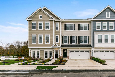 Example of an exterior home design in Philadelphia