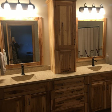 Rustic Hickory Vanity