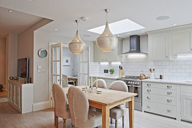 Contemporary kitchen in London.