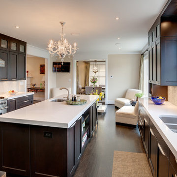 Transitional Bethesda Home