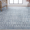 Ellery Traditional Persian Blue Rectangle Area Rug, 8' x 10'