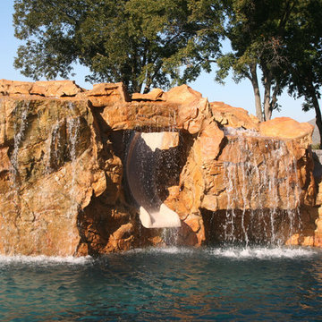 GFRC waterfall in Owasso, Ok.