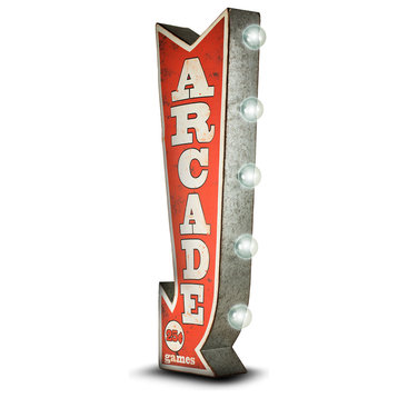 Arcade Games Vintage Marquee LED Sign