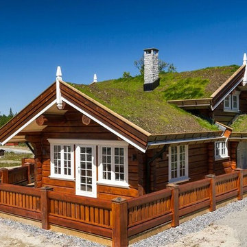 Windows and Doors for Log House in Norway