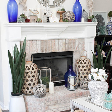 Coastal Mantle Decor