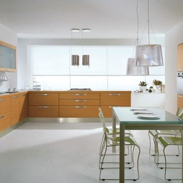Modern Italian Custom Made Kitchens by LUBE