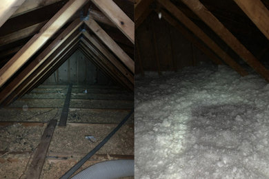 Insulation Work: Before And After
