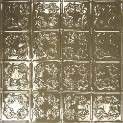 0608 Tin Ceiling Tile - Classic - AUTUMN LEAVES - Ceiling Tile