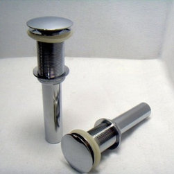 Pop up Chrome Finish Bathroom and Kitchen Sink Strainers Drain Without Overflow - Products