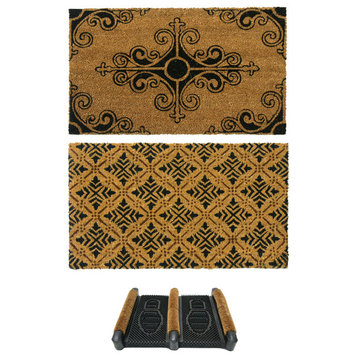 French Provincial Doormat Kit, Set of 3