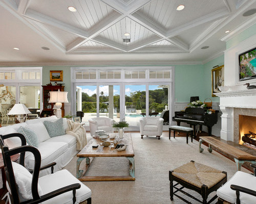 Caribbean Living  Room  Ideas  Pictures  Remodel and Decor 