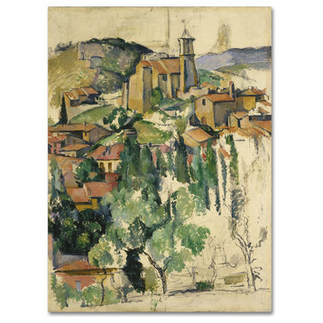 Cezanne 'The Village Of Gardanne' Canvas Art, 19 x 14