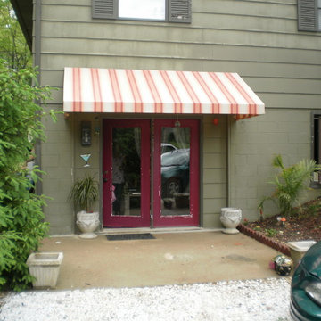 Residential awnings - canvas