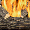 Pleasant Hearth Willow Oak Vented Gas Log Set 65,000 Btu'S, 30"