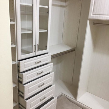 Beautiful White Chocolate Closet