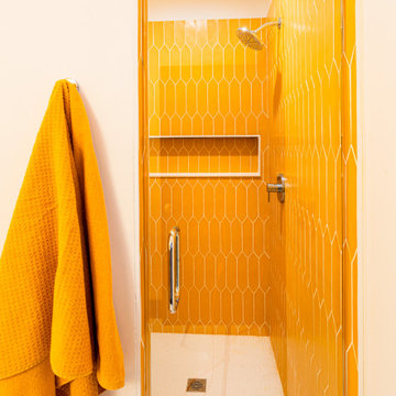 Pigment and Pattern: A New Build Midcentury Modern House