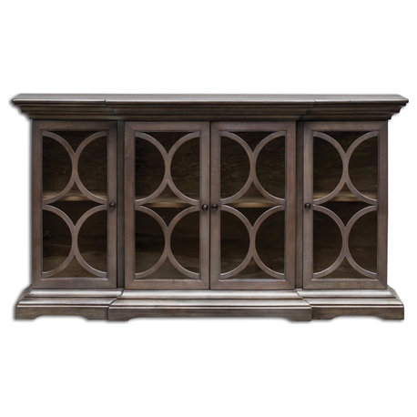 Uttermost Belino Wooden 4 Door Chest