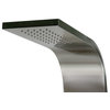 ALFI brand ABSP10 Modern Stainless Steel Shower Panel with 4 Body Sprays