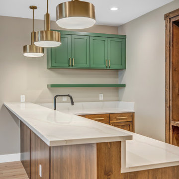 Modern Chic Below Ground