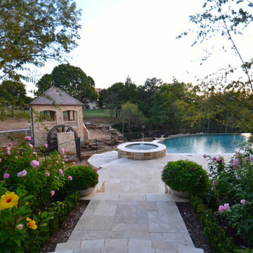 Flower Mound French Water Wheel