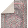 Jaipur Living Eris Medallion Gray/Pink Area Rug, 8'10"x11'9"