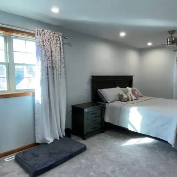 Above-Garage Master Bedroom and Bath Home Addition