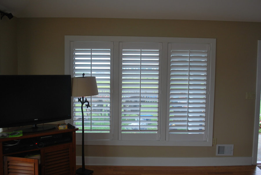 White Plantation Shutters