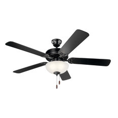 50 Most Popular Ceiling Fans With Black Blades For 2020 Houzz