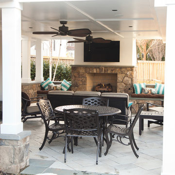 High End Deck and Lower Living Space