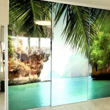 Custom Graphic Sliding Doors "Decorativo"