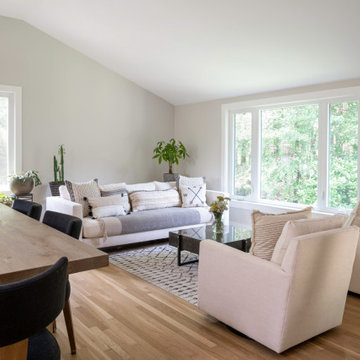 Charcoal + Portmore Open Concept Renovation