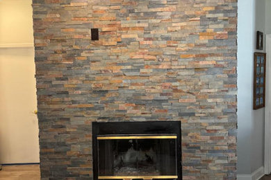 Inspiration for a living room remodel in Tampa