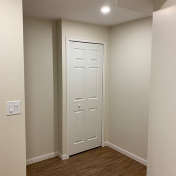 Modern basement finishing
