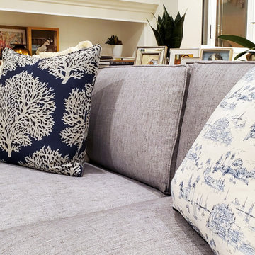 Contemporary Coastal Living Room