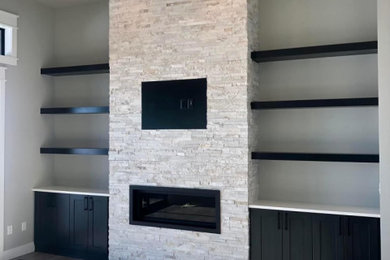 Family room - family room idea in Denver